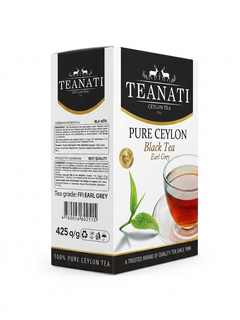 چای سیاه سیلان ارل گری تیاناتی (Teanati) – ۴۲۵ گرمی