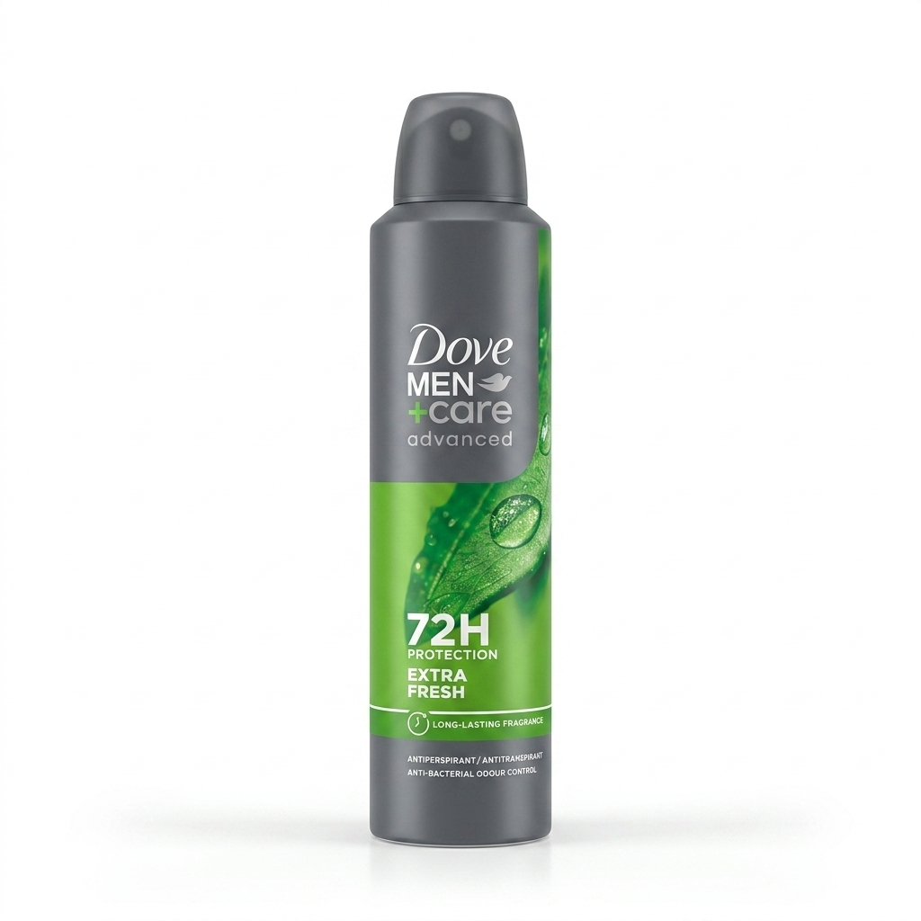 اسپری ضدتعریق مردانه داو Men+Care Advanced Extra Fresh حجم 250 میلی‌لیتر