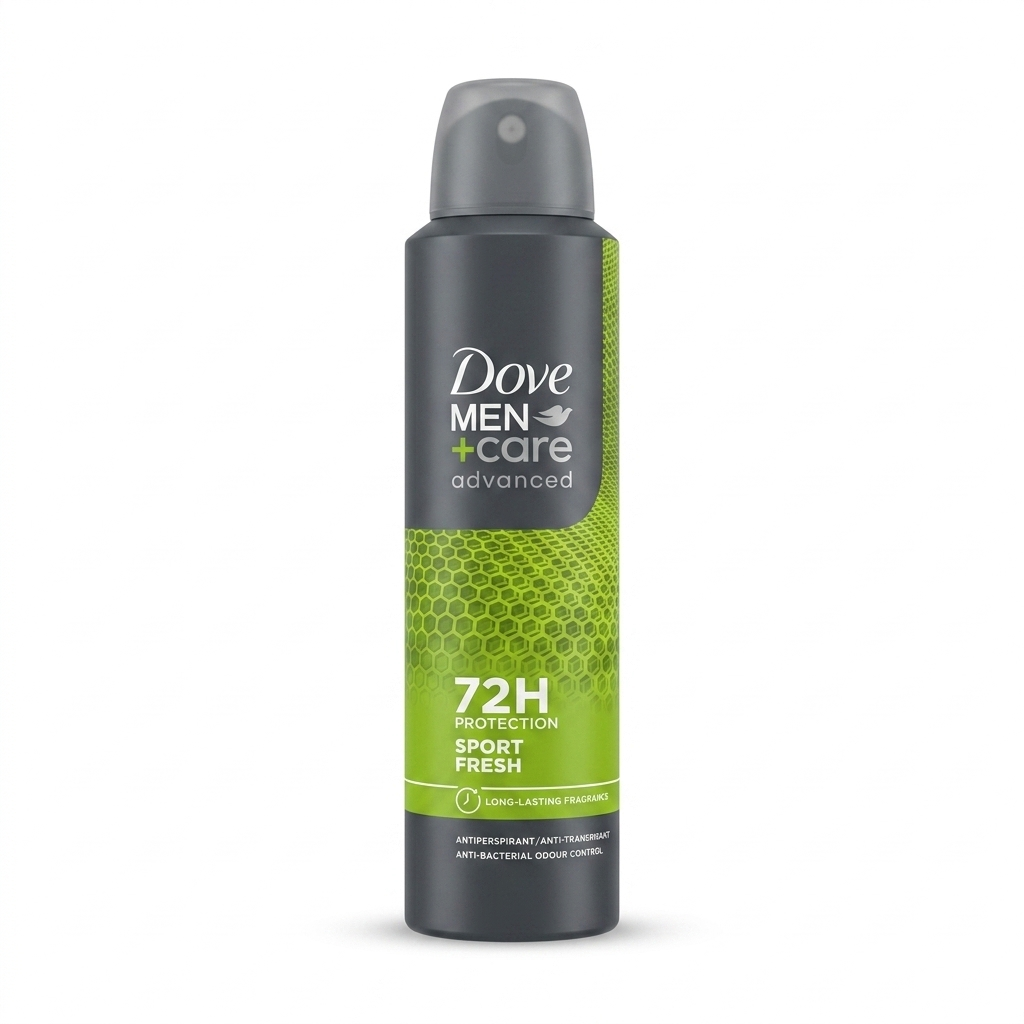 اسپری ضدتعریق مردانه داو Men+Care Sport Fresh حجم 250 میلی‌لیتر