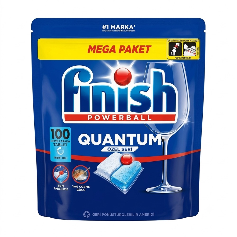 قرص ماشین ظرفشویی Quantum Special Edition – بسته 100 عددی